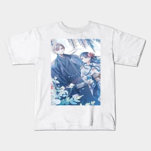 anime couple Kids T-Shirt